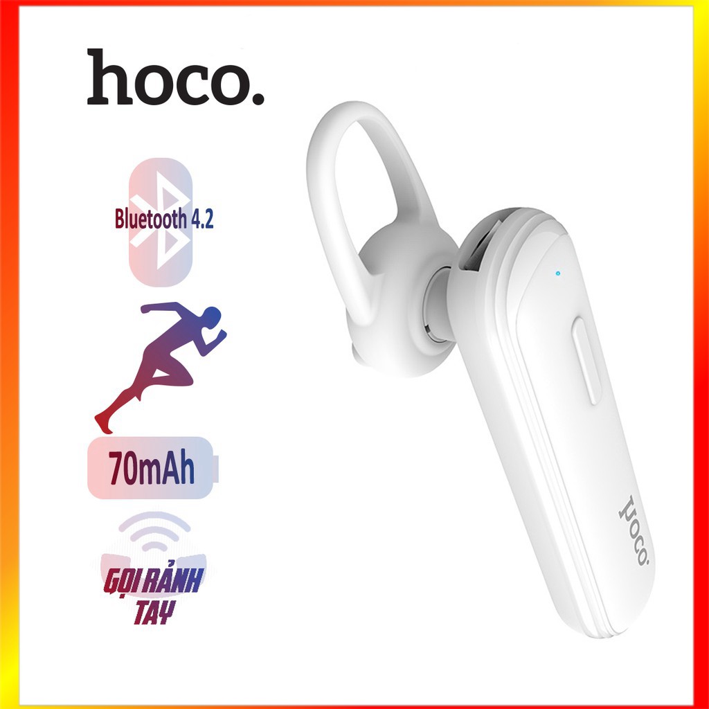Tai Nghe Bluetooth HoCo E36 V4.2 Pin 70mAh Tương Thích Tốt Với Các Thiết Bị Chạy iOS Lẫn Các Thiết Bị Android - SmartSh