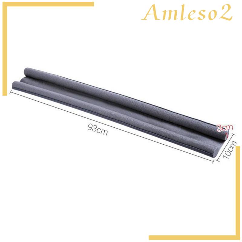 [AMLESO2]Self Adhesive Foam Door Bottom Seal Strip Soundproof Noise Reduction Rubber