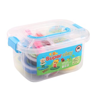 Bộ 24 hộp đồ chơi cát nặn nhiều màu - cát vi sinh nặn đất sét cho bé yêuj