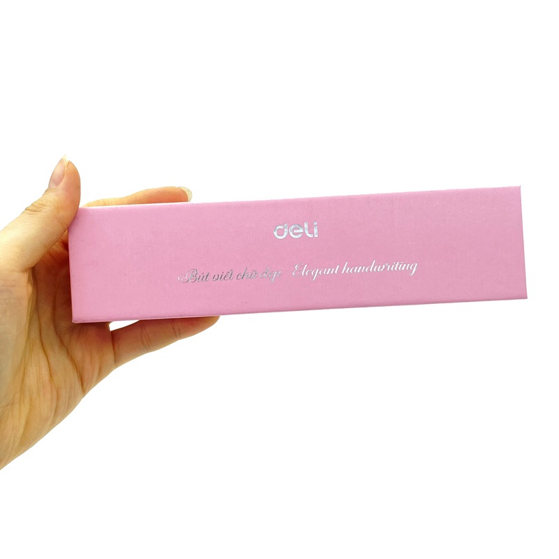 Bút máy học sinh cao cấp Deli Q899 - Thiết kế thời trang, ngòi bút chất lượng vượt trội - Có hộp đựng trang trọng CQ899