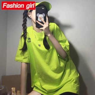 Áo Thun Tay Lỡ Form Rộng Phong Cách Hàn Quốc Dành Cho Nữ