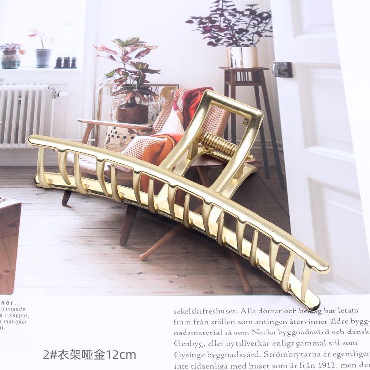 Kẹp Tóc Hợp Kim Đính Ngọc Trai Giả Phong Cách Hàn Quốc Thời Trang