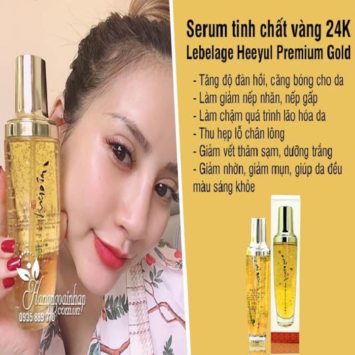 SERUM  TINH CHẤT DƯỠNG DA CHIẾT XUẤT VÀNG 24 K