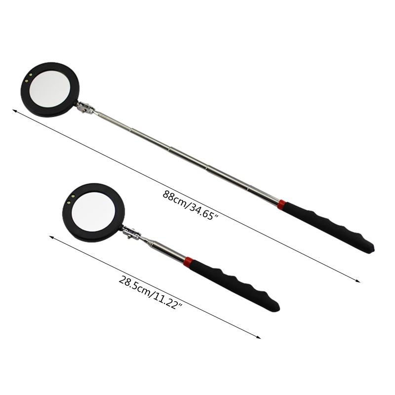 Gương Kiểm Tra Xe Hơi Có Đèn LED Tiện Dụng