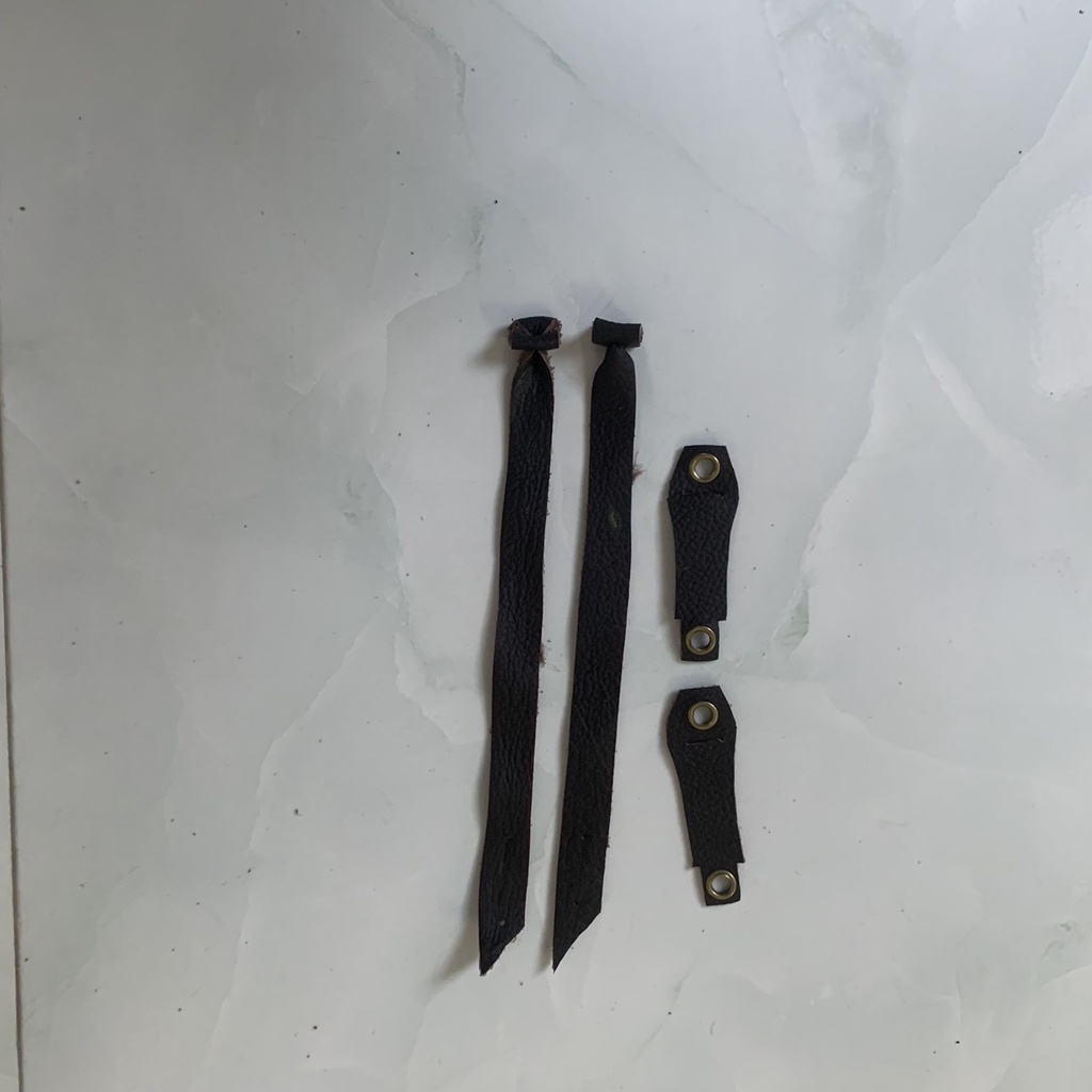 Phụ kiện chim săn - Dây xích chân chim bằng da 1 lớp chuyên dùng xích chân chim cắt nhỏ như kes, spa, shika, diều trắng