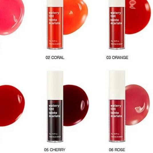 (Hàng Mới Về) Son Tint The Face Shop 100% Dưỡng Ẩm Lâu Trôi