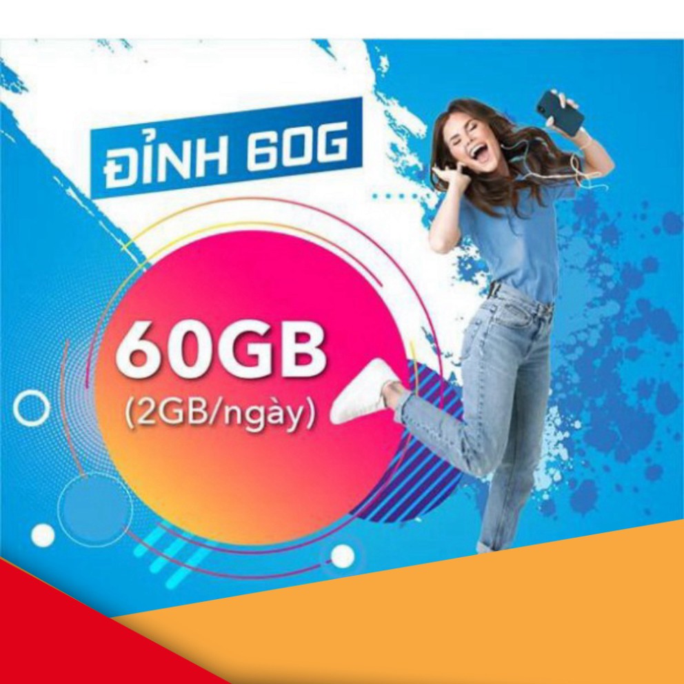 XỦ XẢ TOÀN BỘ MIỄN PHÍ 1 NĂM – Sim 4g vinaphone gói cước Đỉnh 60 (60gb/tháng nghe gọi miễn phí) Có Video kèm test tốc độ