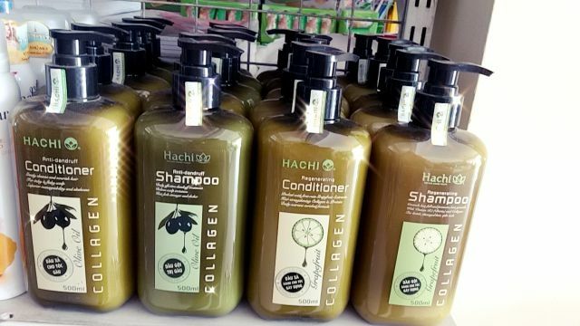 CẶP dầu gội đầu 500ml - Dầu gội, xả hachi cao cấp chăm sóc tóc ngăn ngừa hư tổn cải thiện da đầu chống gàu