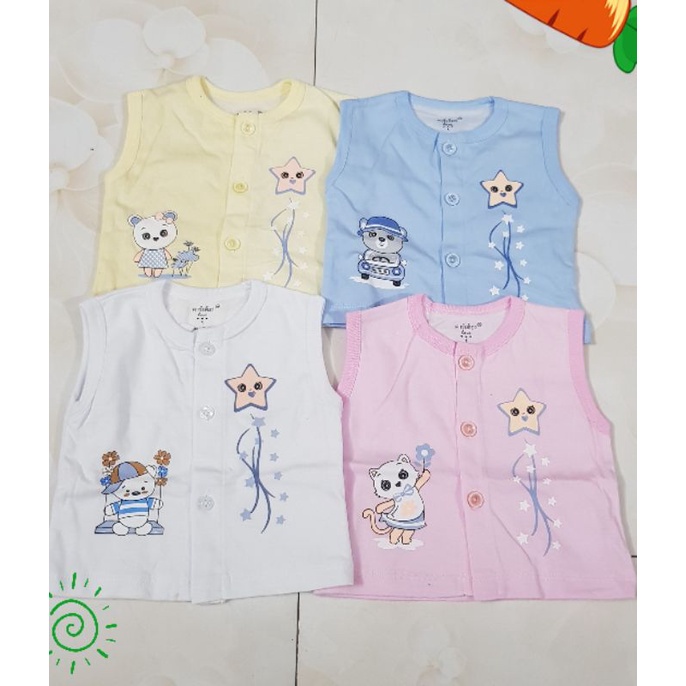 Áo gile cotton thu đông cho bé sơ sinh hàng Thái Lan chất mềm mại