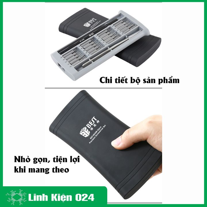 Bộ Công Cụ 22 Chi Tiết Cao Cấp Best-8930B Sửa Chữa Đa Năng