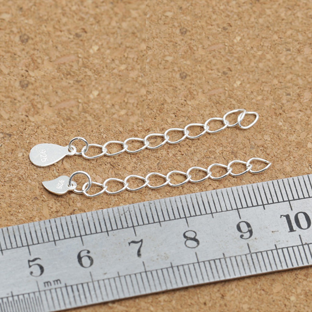 Phụ kiện Charm bạc Chuỗi tua ( móc ngọc )