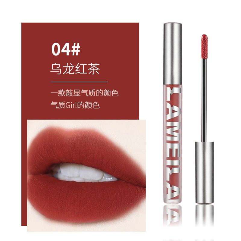 Son Tint Lì Nhung Mịn Lameila Guicami Novo Velvet Lip Glaze Lâu Trôi Dưỡng Ẩm Chống Thấm Nước