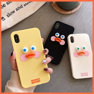 Ốp Điện Thoại Hình Chú Vịt Đáng Yêu Cho Iphone Xs Max Xr I 8 I 7 I 6 6s Plus