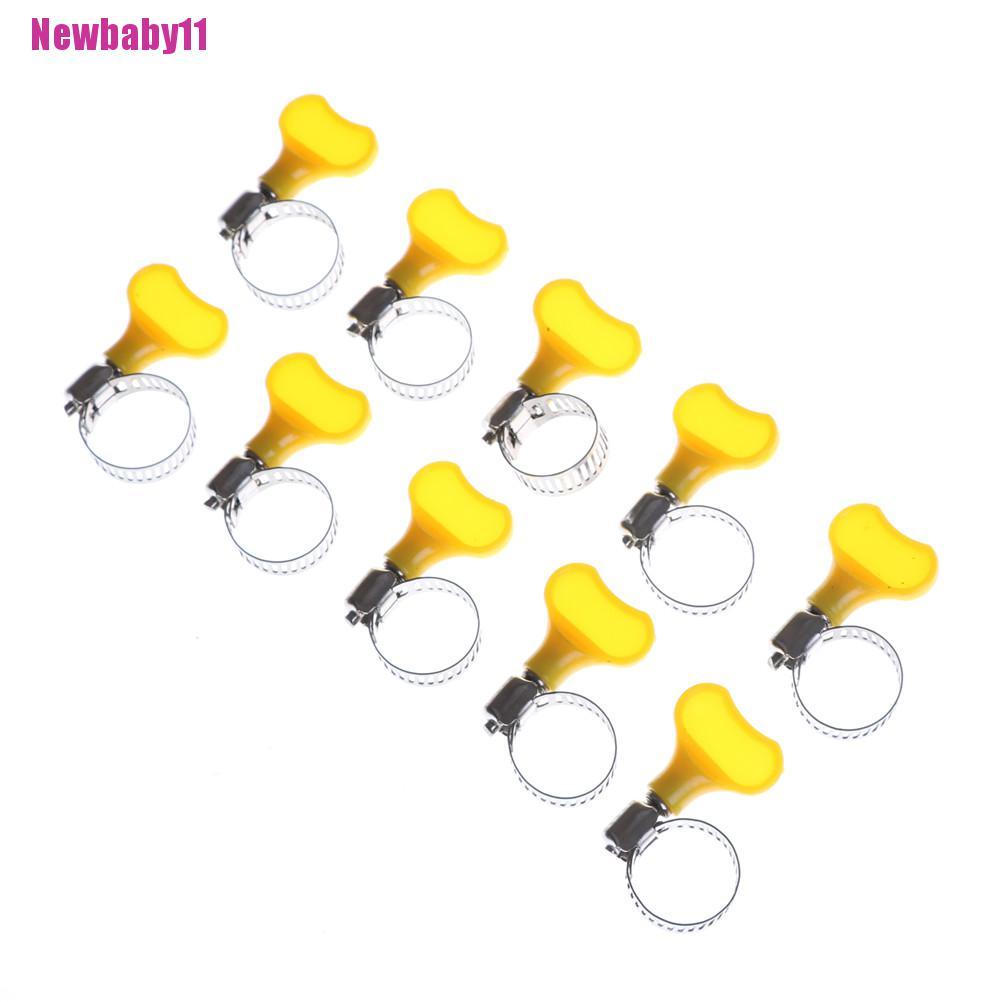 Set 11 / 10 Kẹp Ống Nước Bằng Thép Không Gỉ Tiện Dụng