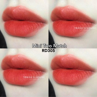 (HSD 11/2021) Son Etude House Mini Two Match Lip Color