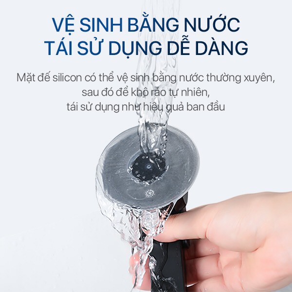 Giá Đỡ Điện Thoại Ô Tô Tự Khóa ROBOT RT-CH12 Tùy Chỉnh Độ Dài - Xoay 360 Độ