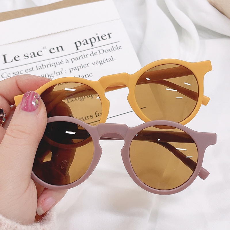 Kính Mát Chống Tia UV400 Thời Trang Hàn Quốc Cho Bé