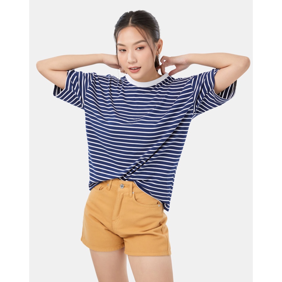 Áo Nữ Thời Trang JUNO Kiểu Sọc JNATH026