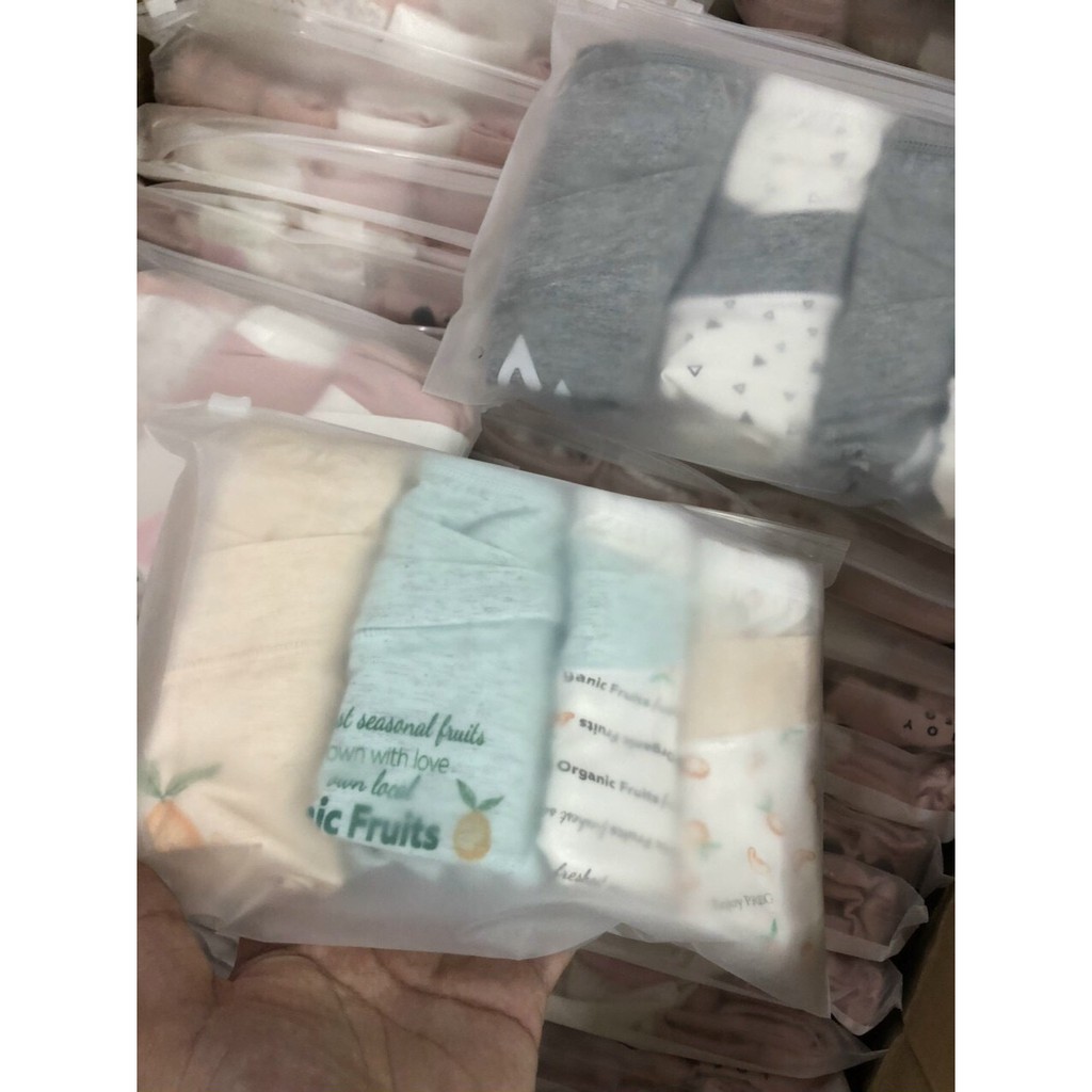 SET COMBO 4 QUẦN LÓT BẦU COTTON ORGANIC