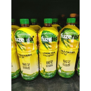 Trà Chanh Sả Fuze Tea Plus chai 1l