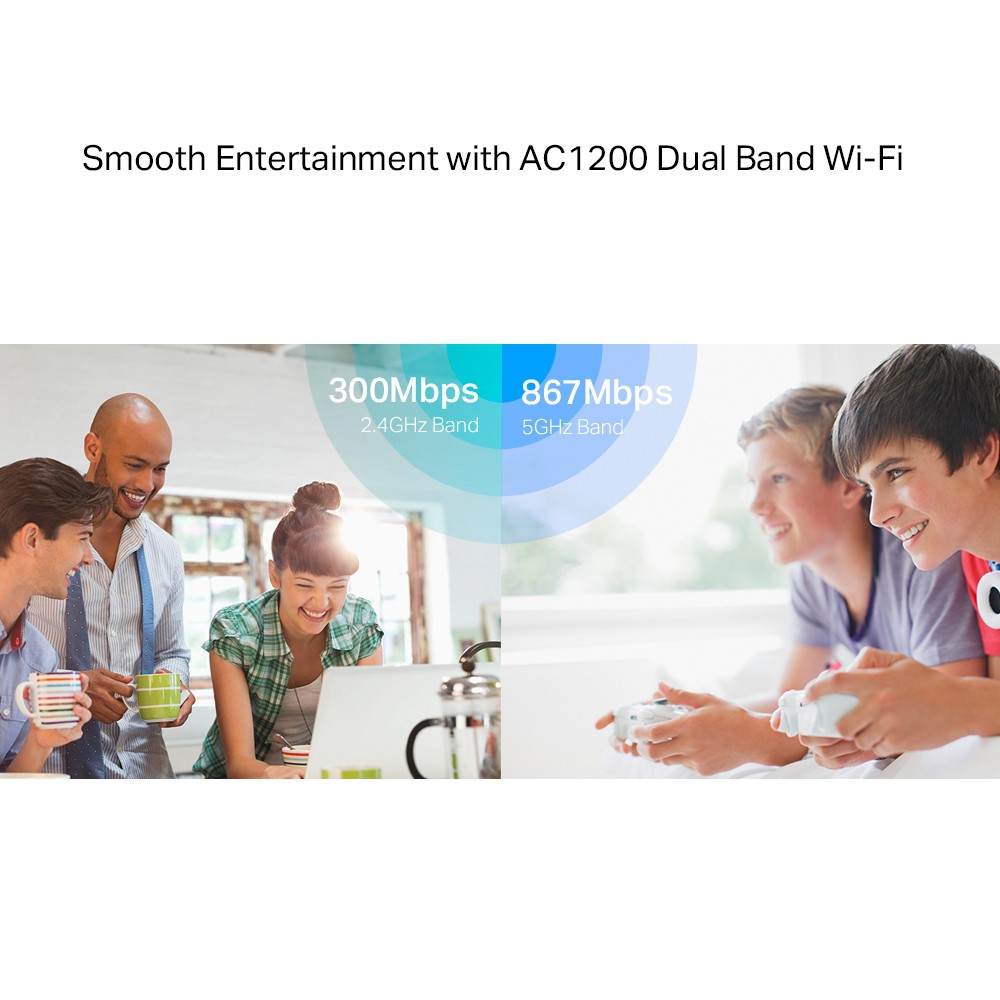 Bộ Phát Wifi TP-Link Archer C6 Gigabit MU-MIMO Chuẩn AC 1200Mbps