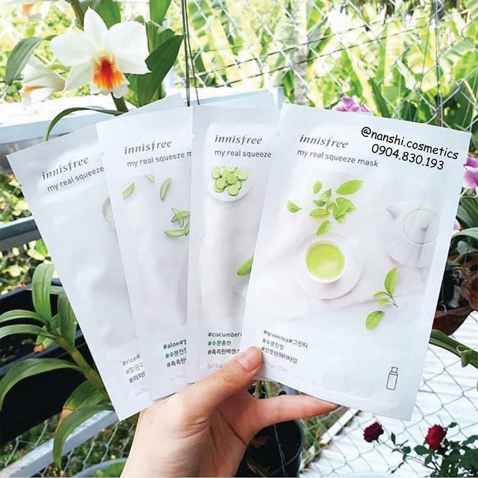 Mặt Nạ Innisfree Trà Xanh