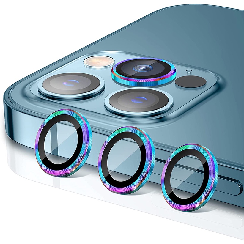 Set 2/3 Miếng Kính Cường Lực Bảo Vệ Camera Sau Điện Thoại Iphone13 Series