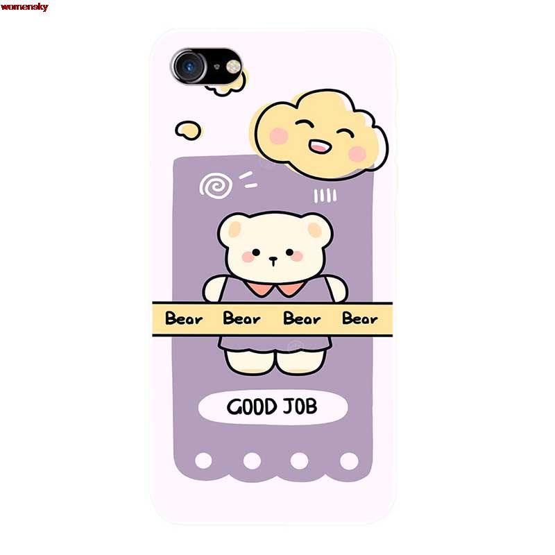 Ốp điện thoại silicon TPU TXCHE mã 5 thời trang cho iPhone touch 7 8 5 5S SE 2020 5C 6 6S Plus X XS XR 11 Pro MAX