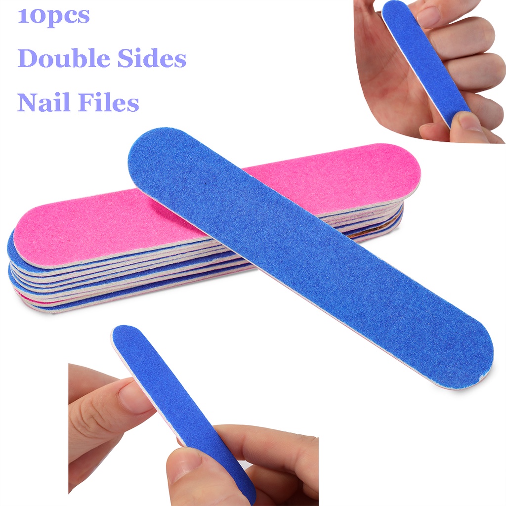 MONJA 1 Cây Dũa Móng Hai Mặt 100 / 180 Grit Chất Lượng Cao