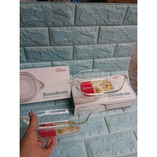 Khay nướng bánh thủy tinh Lock and Lock 700ml