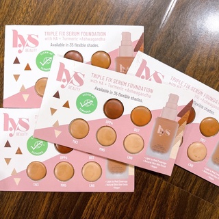 Vỉ Kem Nền Lys Beauty Triple Fix Serum Foundation 5 ô