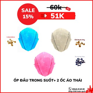 Ốp Đầu V3 Trong Suốt Gắn Các Dòng Xe