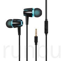 Tai nghe nhét tai có dây jack 3.5mm kèm mic cho điện thoại