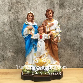 Tượng Gia Đình Thánh Gia 40cm composite