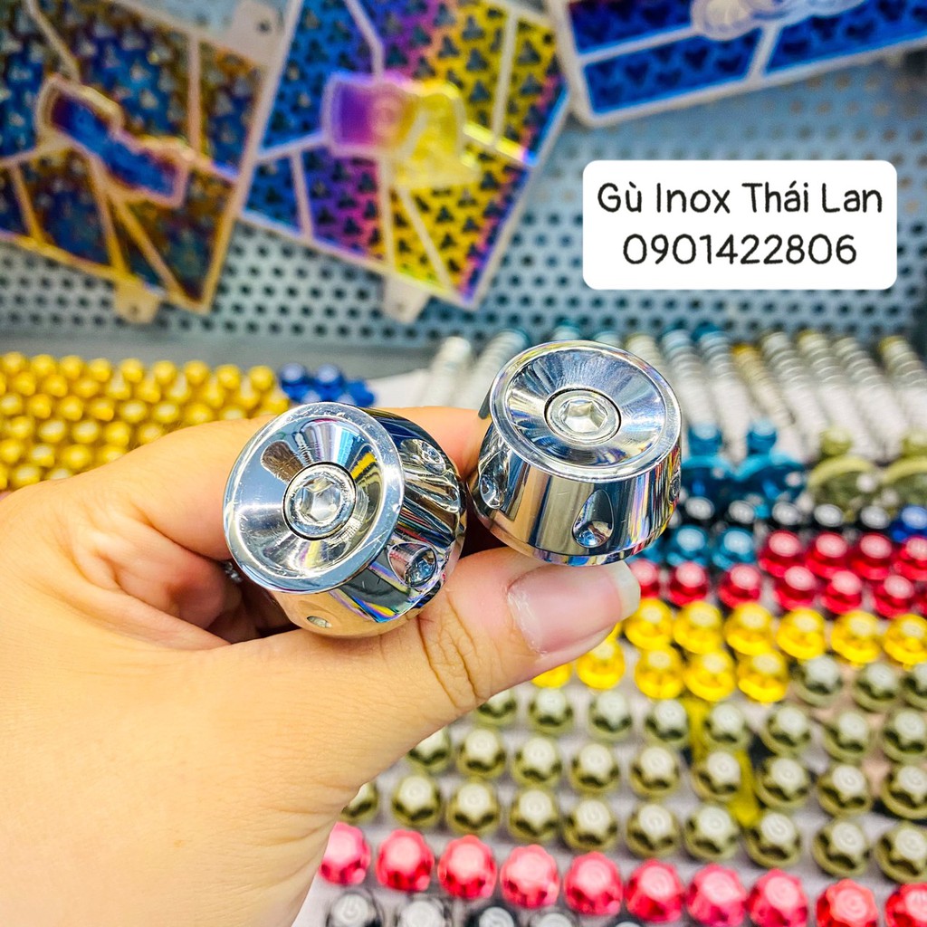 Gù Inox 304 xi niken hàng nhập thái lan gắn mọi loại xe