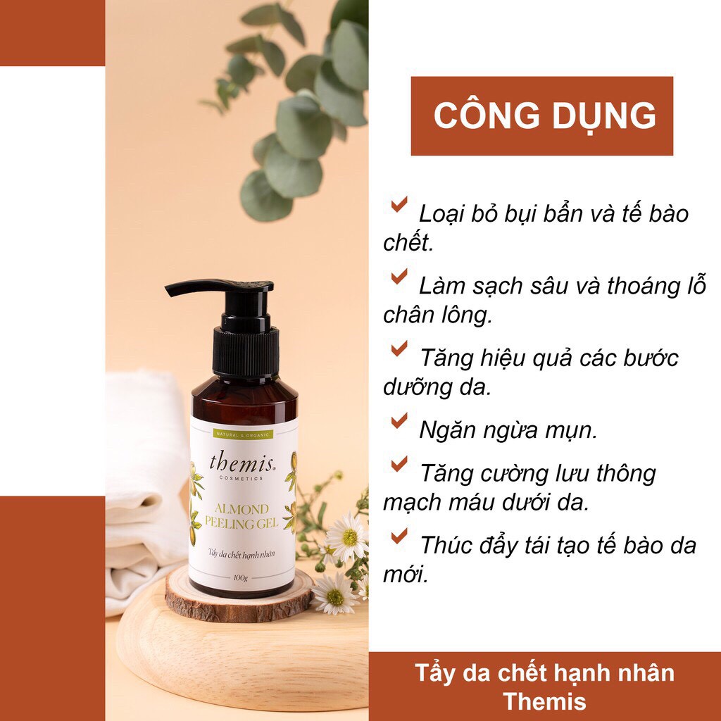 (Size Lớn) Tẩy da chết hạnh nhân Themis - 100ml - Phân Phối Chính Hãng | BigBuy360 - bigbuy360.vn