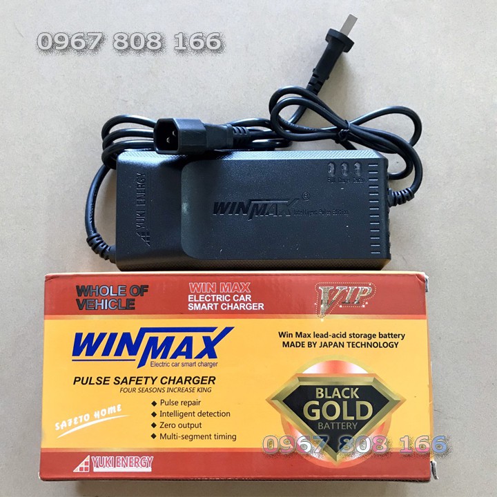 Sạc xe điện Winmax các loại tự ngắt chính hãng 100%