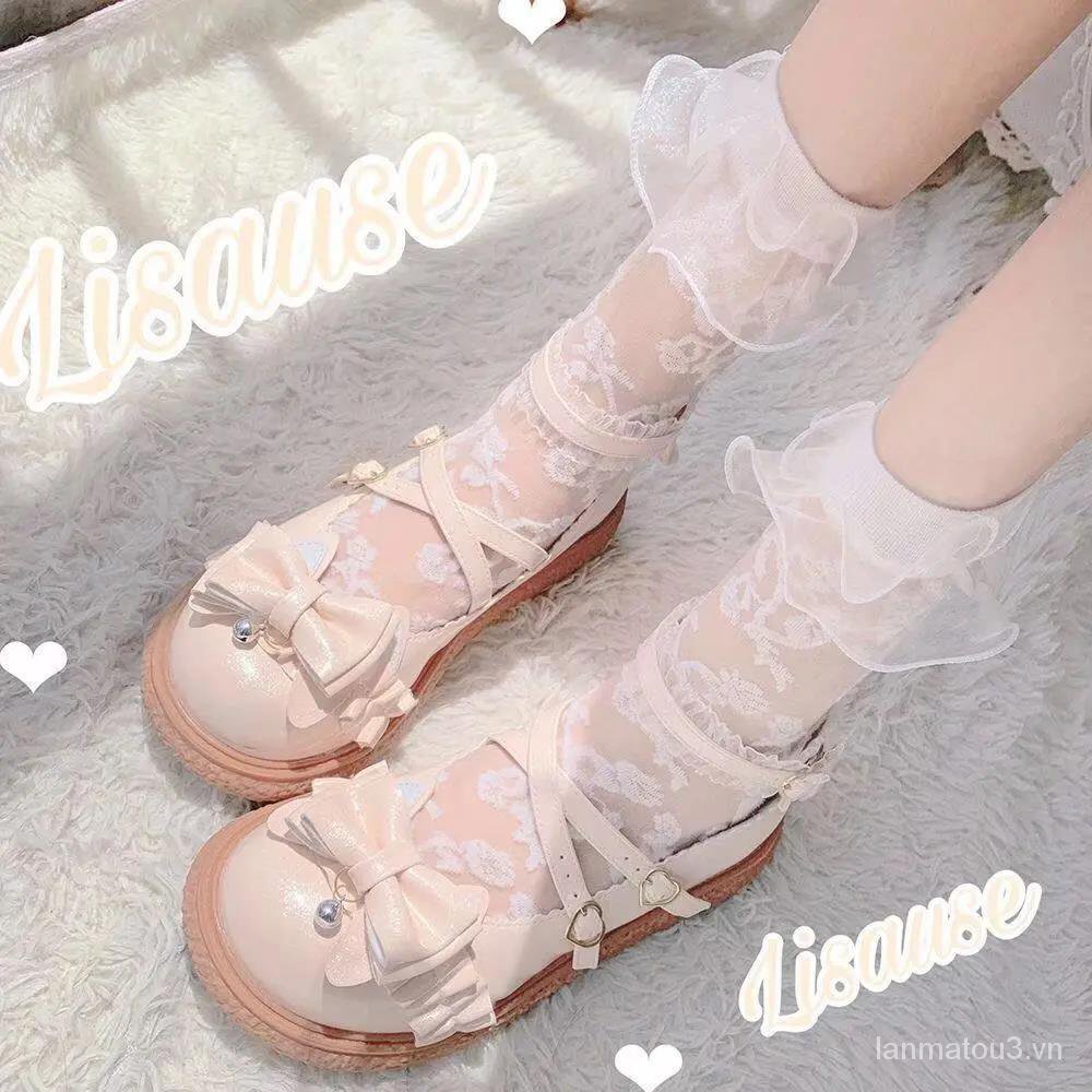 Giày Da Nữ Mũi Tròn Đế Dày Thời Trang Nhật Bản (5 Vòng 18 Ngày) | BigBuy360 - bigbuy360.vn