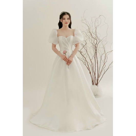 váy đi tiệc váy cưới cô dâu