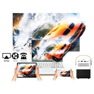 BH 12 Tháng - Máy chiếu Mini cao cấp WEJOY Y7 [ Hệ Điều Hành Android + Netflix + Youtube + Wfifi + Bluetooth ]