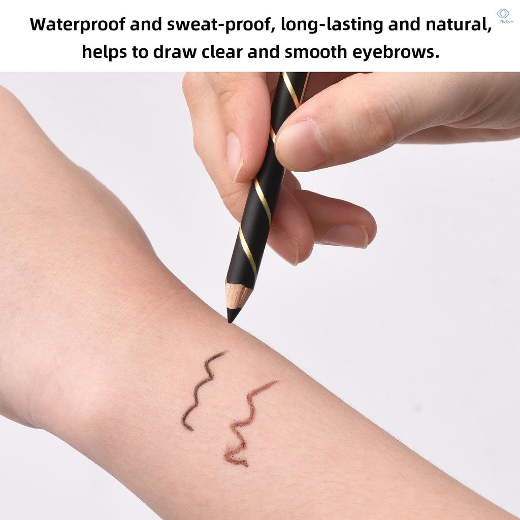 Bút chì kẻ lông mày 2 trong 1 màu sắc chống nước chống mồ hôi lâu trôi kèm đồ chuốt
 | BigBuy360 - bigbuy360.vn