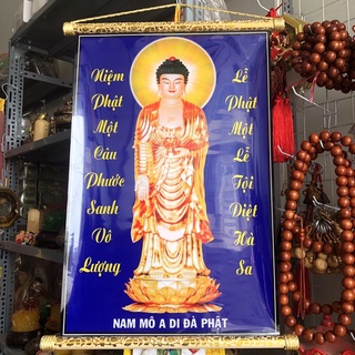 Tranh nam mô a di đà phật