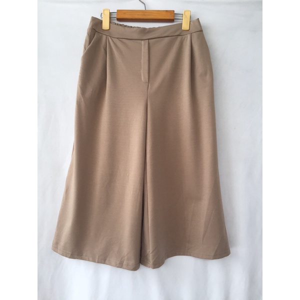 Quần culotes Nhật màu ngọt có túi Eo 69-88