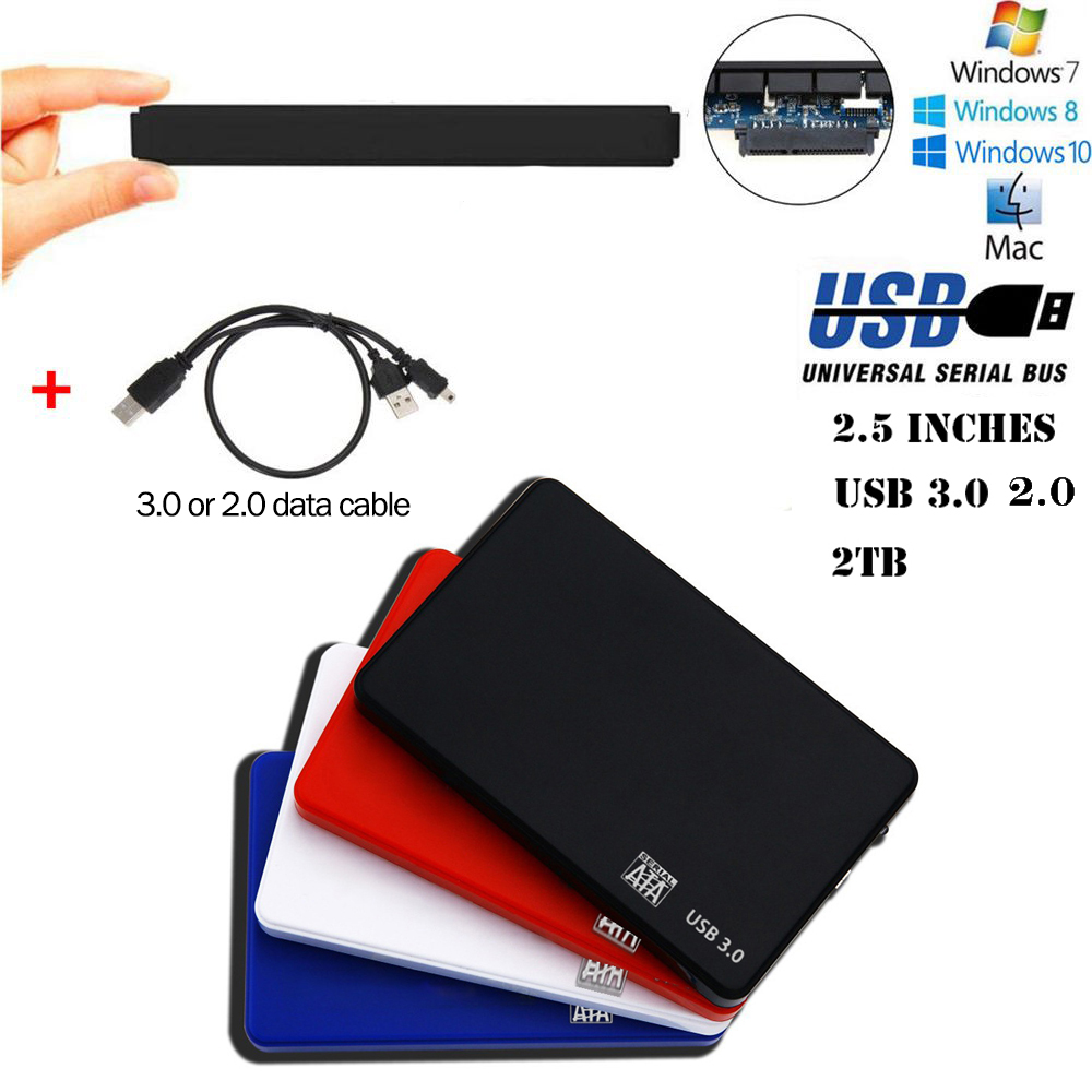 SATA Hộp Đựng Ổ Cứng 2.5 Inch Usb 3.0 2.0 2tb Usb 3.0 2.0 Ssd