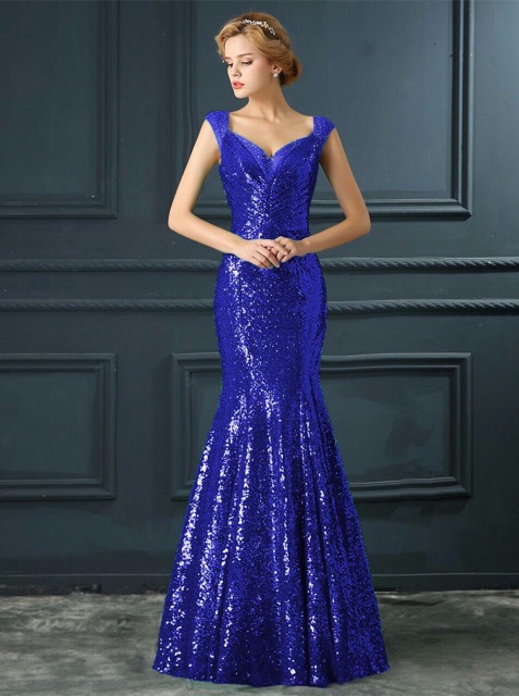 Đầm body kim sa đính cườm