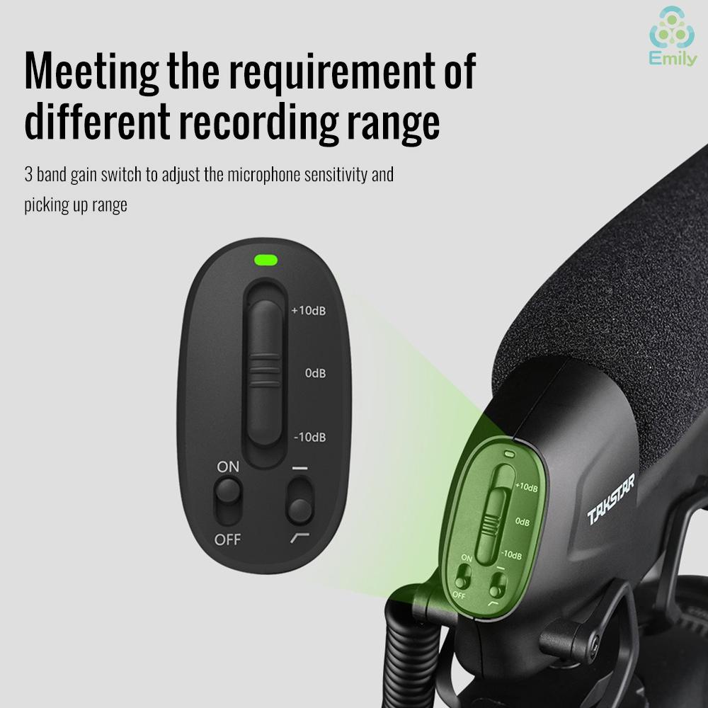 Máy quay TAKSTAR SGC-600 giắc cắm 3.5mm chất lượng cao