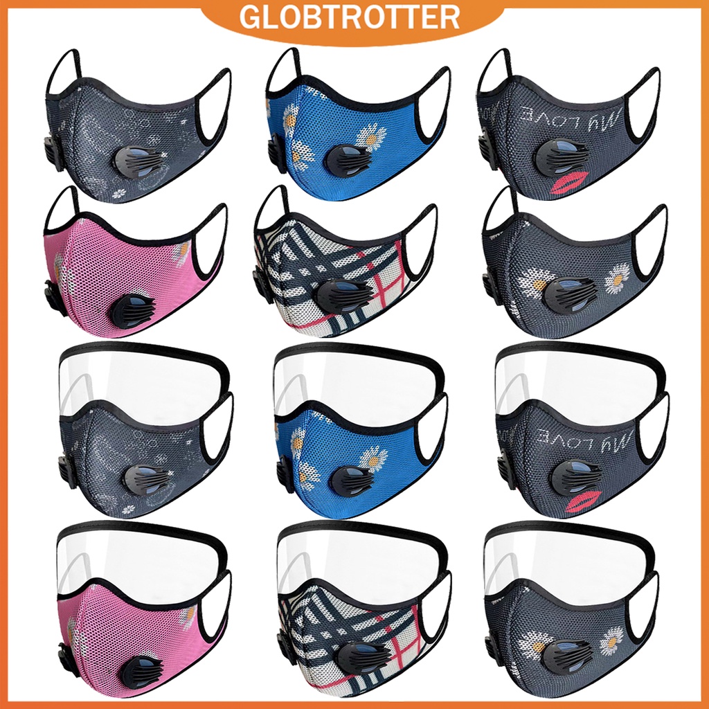 Globetrotter Khẩu Trang Thể Thao Chống Bụi PM2.5 Bằng Than Hoạt Tính