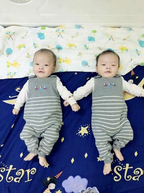 Quần yếm len Lullaby bé trai, bé gái, hàng cao cấp chính hãng