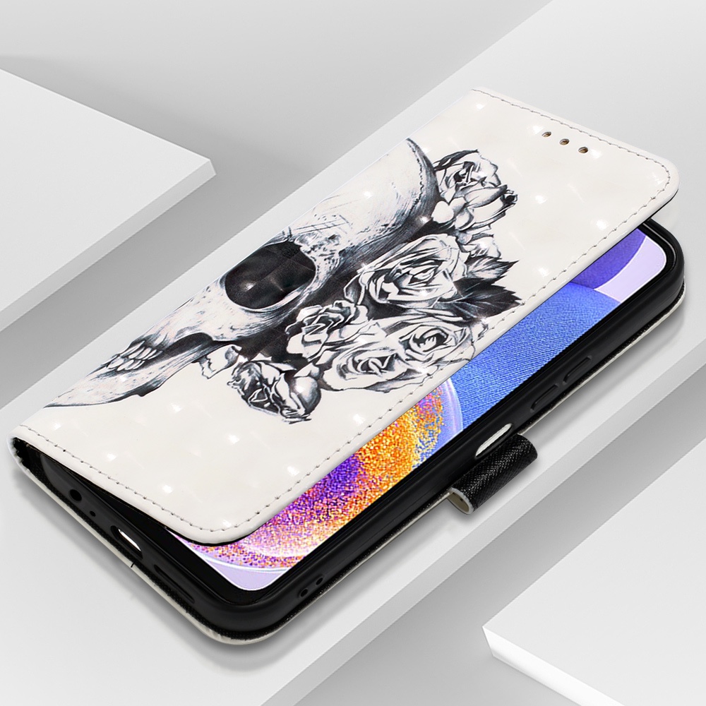 Bao Da Điện Thoại Nắp Lật In Họa Tiết 3D Cho Samsung Galaxy A51 A71 4G 5G M60S/A81/NOTE 10 Lite M80S/A91/S10 Lite