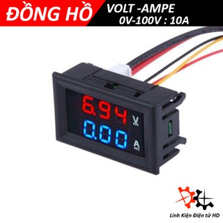 Đồng hồ Vôn Ampe 0v-100v - 10A